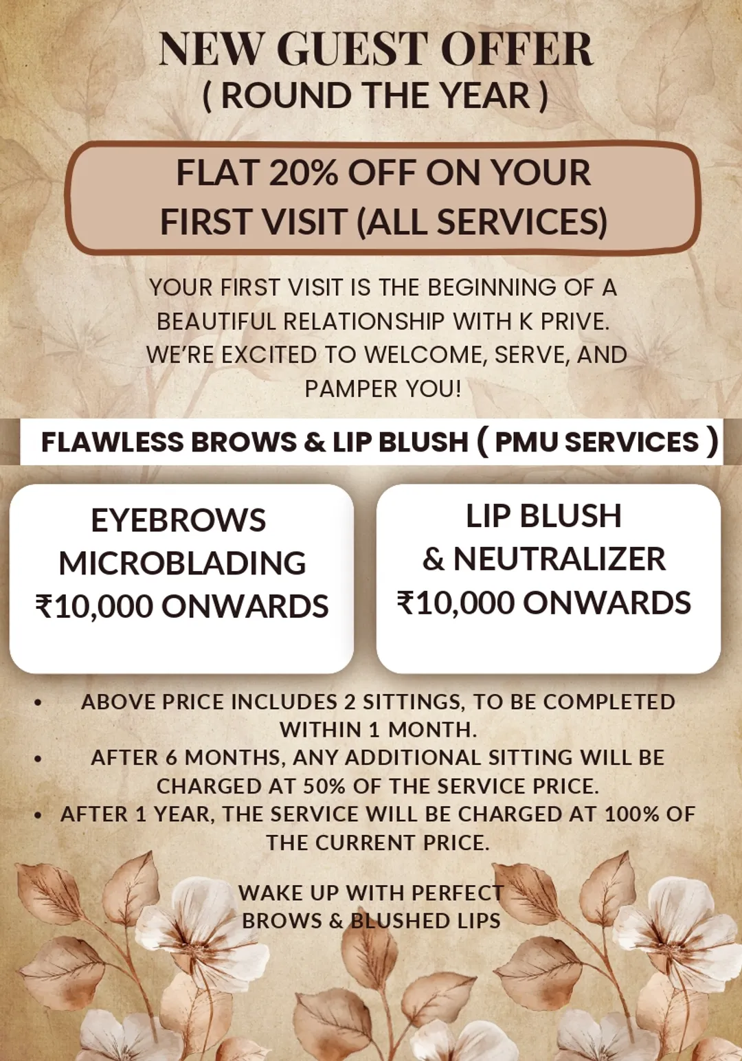 K Privé Salon Offer 5