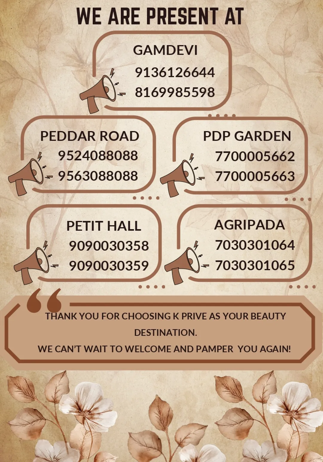 K Privé Salon Offer 8